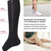 Athletic Compression Zipper Socks Vein Stretch Socks Women Men High Elasticity Pressure Long Biking Socks Leg Support