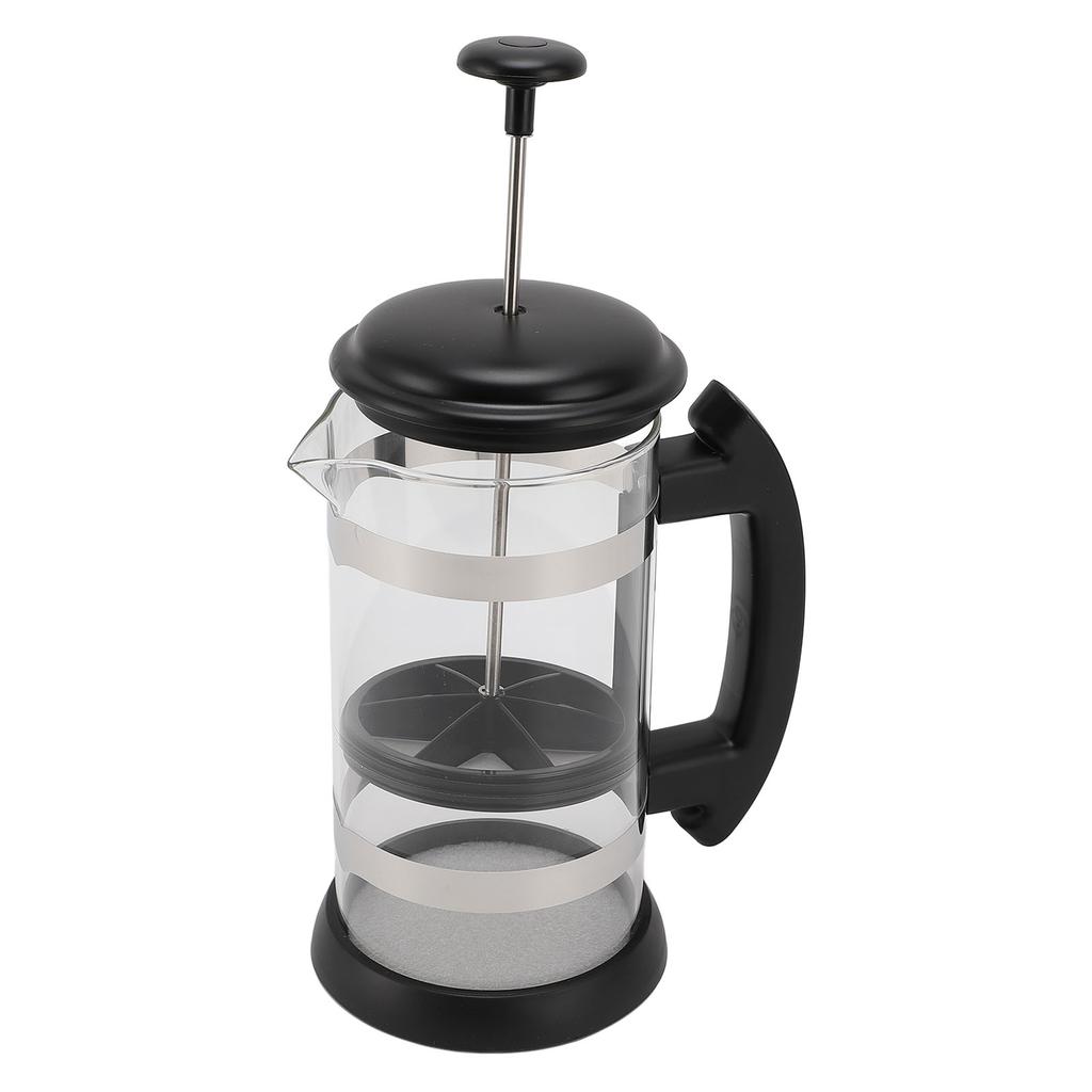 French Press Glass Stainless Steel 1000ML French Press Coffee Maker for Home Tea Brewing
