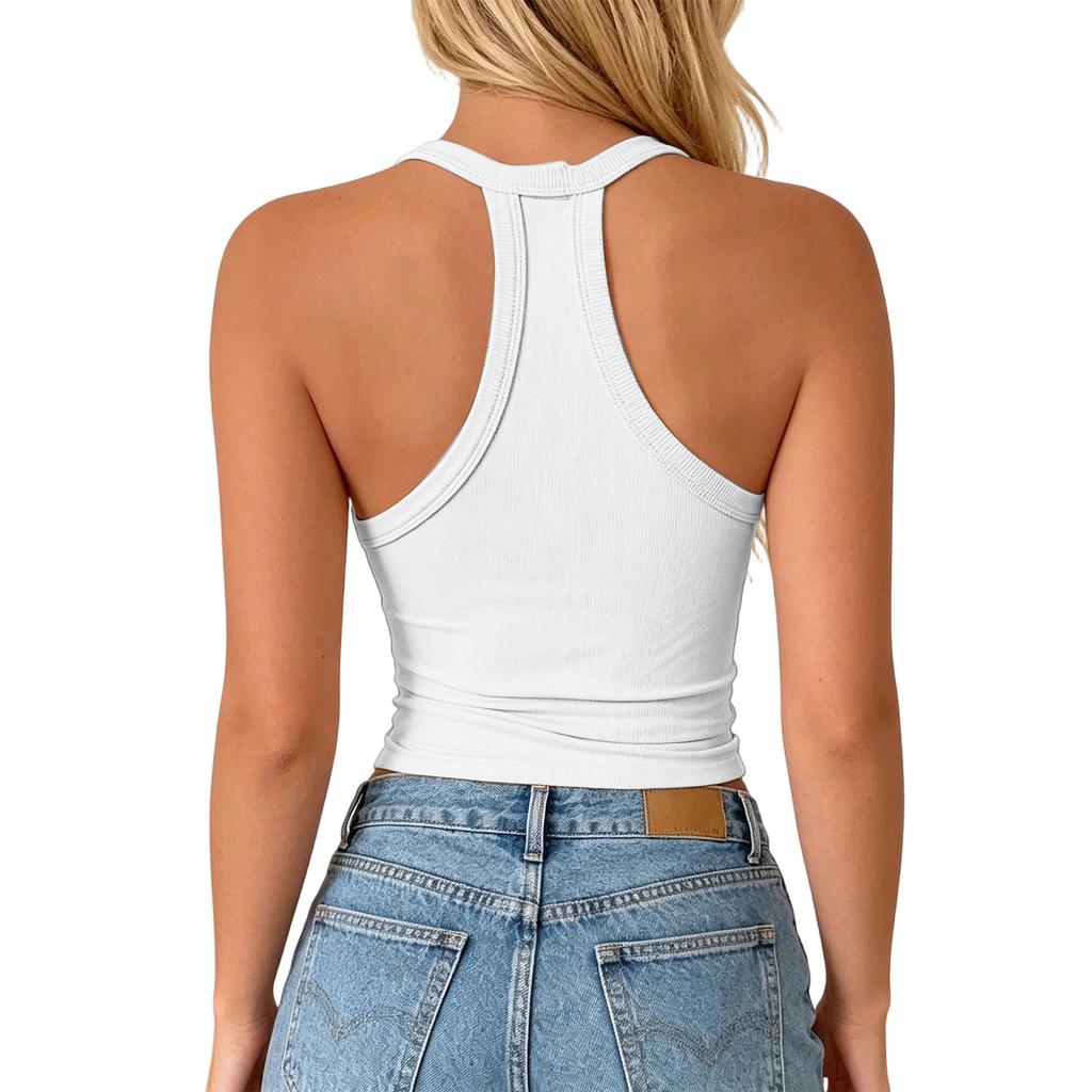 Women's V-Neck Camisole with Built-in Bra Pads for Layering or Standalone Wear