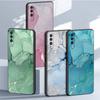 Pouzdro pro Samsung Galaxy A50 A20e A70 A10 A40 A20s A10s M30s M51 M31s Černý Měkký Kryt na Telefon Vzor Mramoru