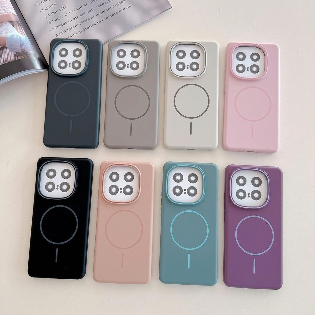 For VIVO IQOO Z10 Turbo Plus Case Simple Soft Gauze Magnetic PC Skin-friendly Anti-drop Cover For VIVO IQOO Z10 Turbo Pro Funda