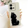 For Vivo V25 V25e 4G Cute Cat Flower Cartoon Phone Case For Vivo V25 V 25 25E V2201 V2202 Shockproof Soft Silicone Covers Bumper