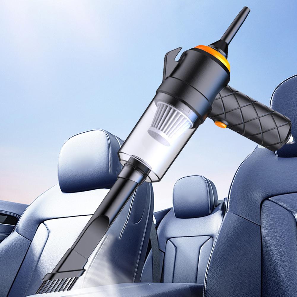 6 In 1 Blowing & Suction Vacuum Cleaner 3500PA Strong Suction Portable Cordless Cleaner for Car Home Keyboard Cleaning
