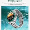 1,27" HD-Bildschirm Stahl Smartwatch Herren 2026 Neu IP68 Wasserdicht Bluetooth-Anruf Sport Sprachassistent Gesundheitsmonitor Herren Business Smartwatch