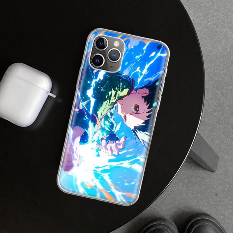 

Huner X-Hunters Gon Phone Case Cover for iPhone 11 12 13 Mini 14 15 Plus 16 Pro Max 17 Air 7 8 + SE Art Customized Fundas 11 12 iPhone 17 Pro Max