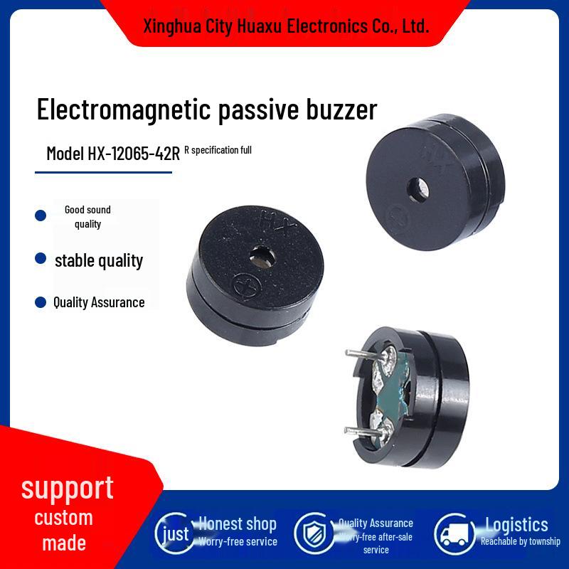 Huaxu HX-12065 Ultra-Thin 42 Ohm Electromagnetic Buzzer 12x6.5