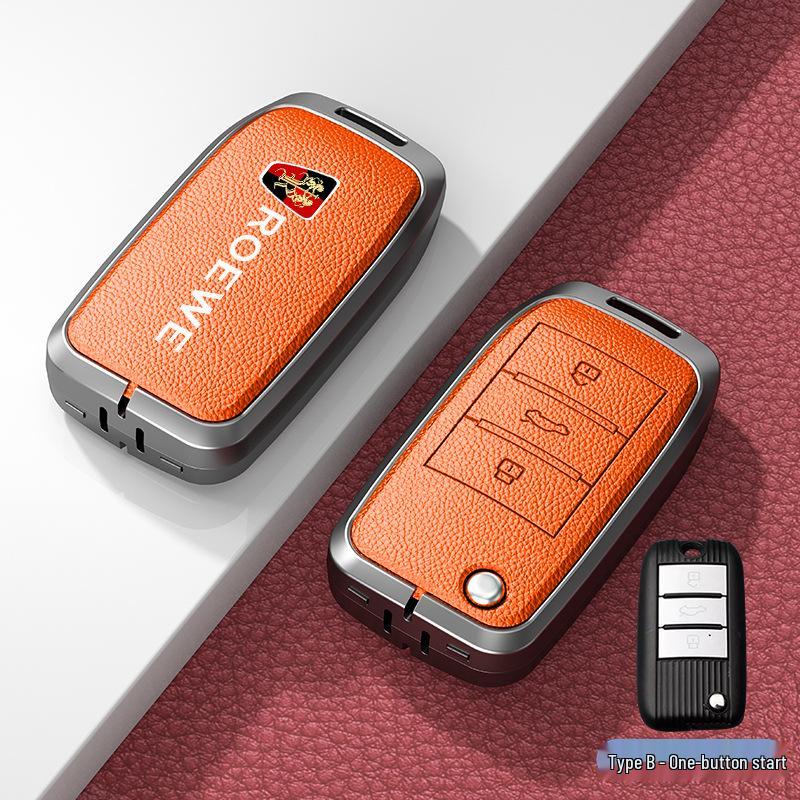 Fit for Roewe RX5 16-20, i6, RX8, RX3, EI5 Metal Key Cover