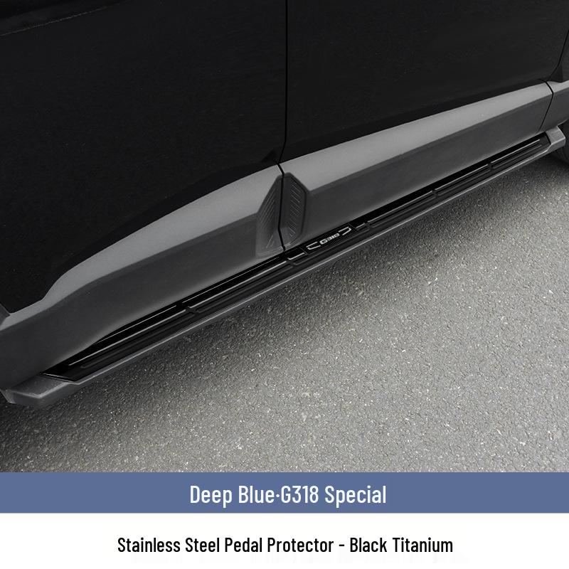 Stainless Steel Snowflake Side Step Trim Panel for Deep Blue G318