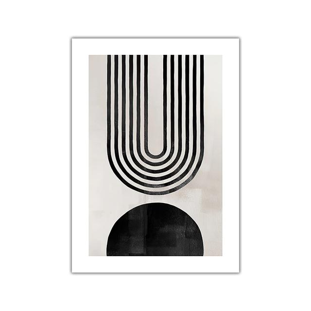 

Туманный лес, озеро, лодка, геометрический абстрактный природный пейзаж, картина, постер, скандинавский холст с принтом, картина, украшение для гостиной 21*30cm