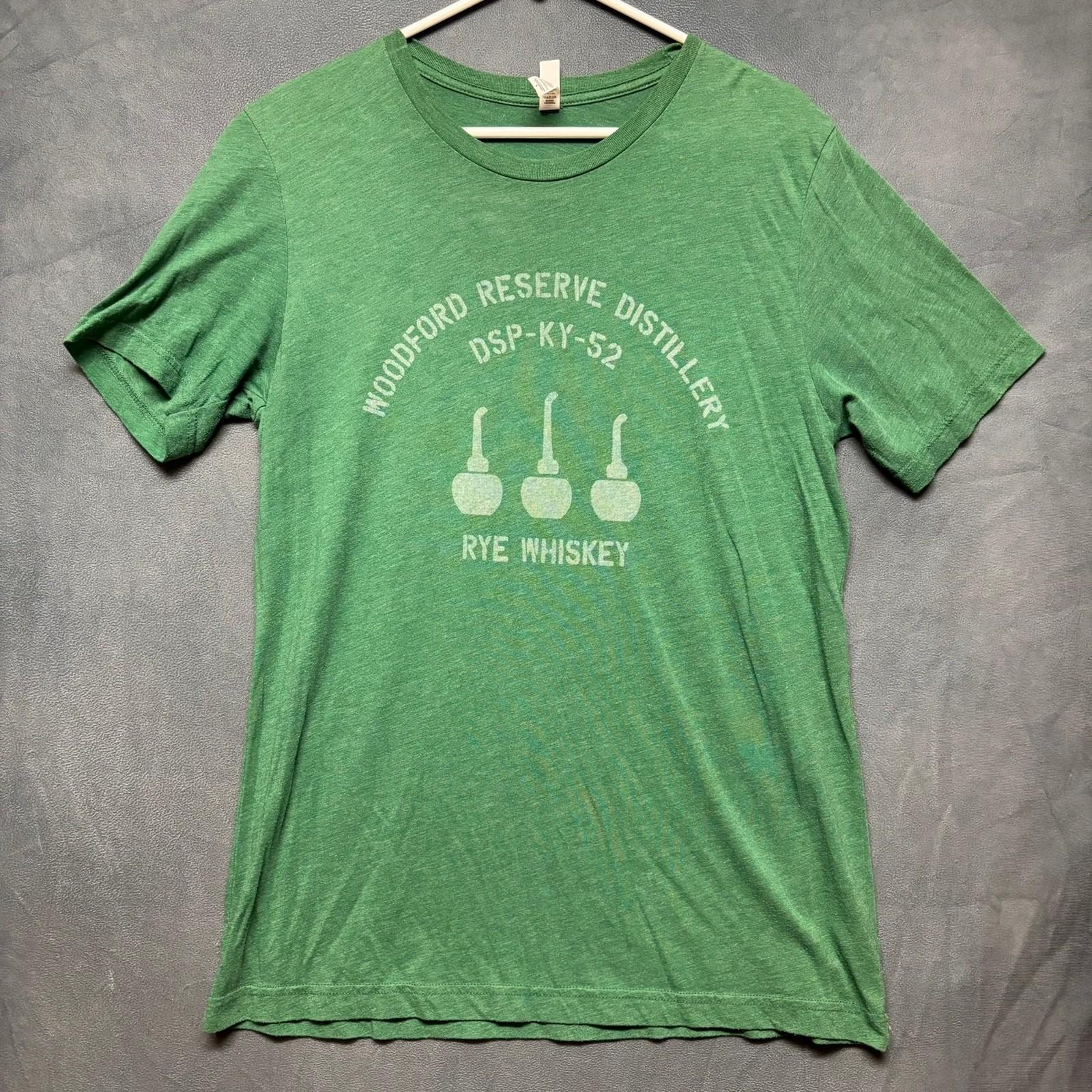 Canvas Shirt Woodford Reserve Distillery Rye Whiskey Soft Comfy Cozy Alcohol L