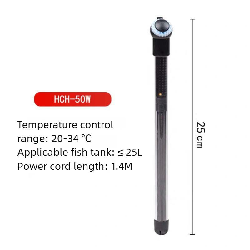 Intelligent Constant Temperature Heater Portable Fish Tank Heating Rod Explosion-proof Aquarium Heating Equipment