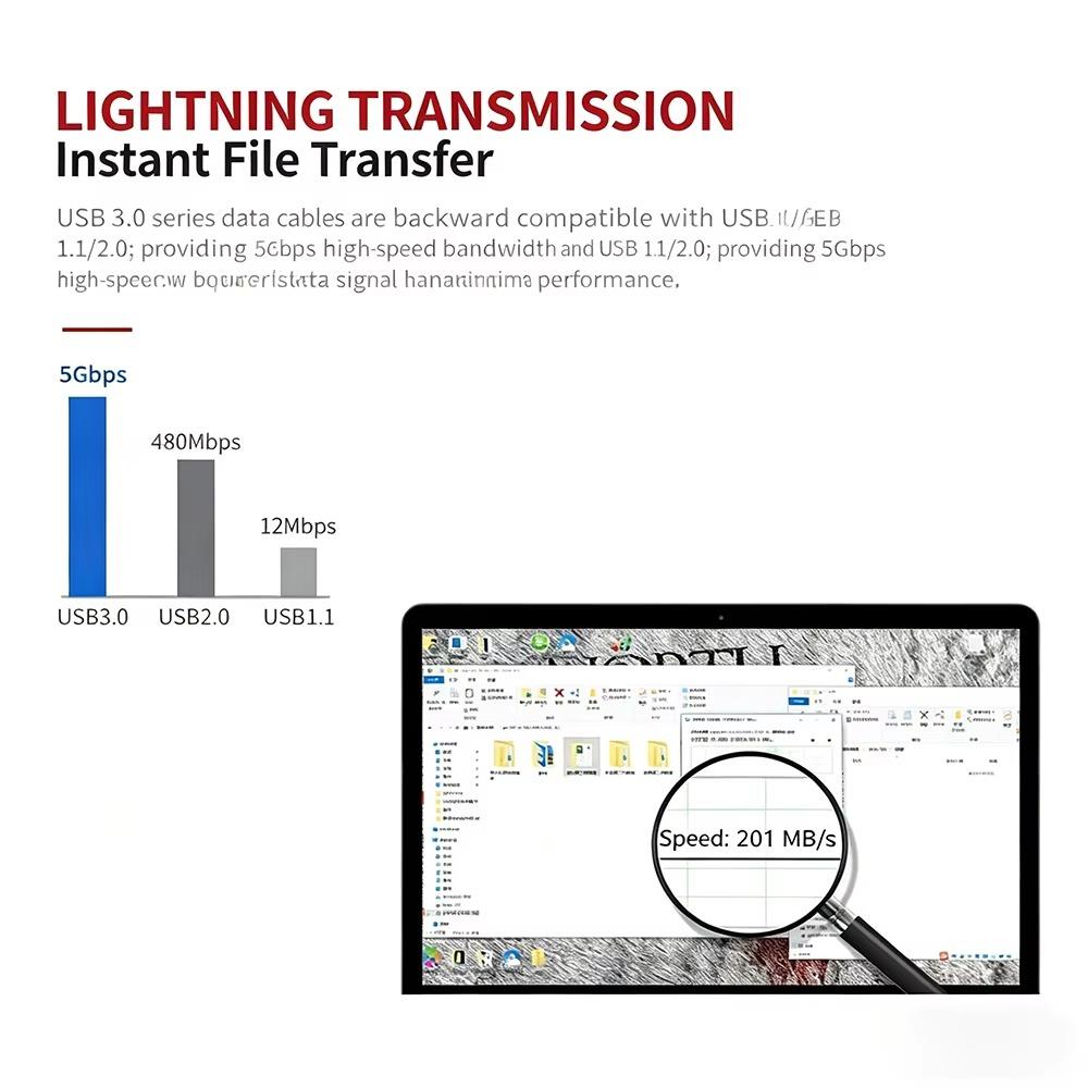 USB 3.0 Printer Cable A Male to B Male 5Gbps High Speed Data Cord For Printer HDD BOX CD ROM 0.3m 0.5m 1m 1.5m 1.8m 2m 3m 5m Stable Data Transfer