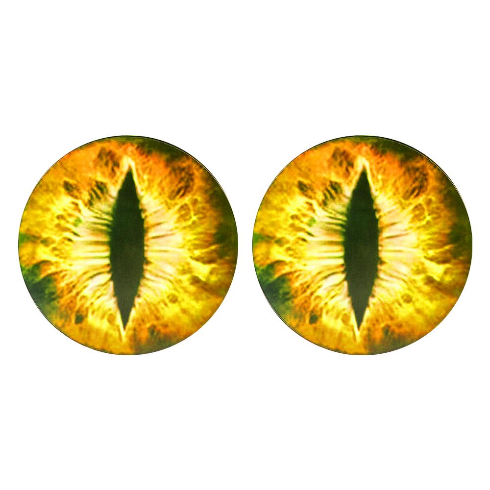 Beast Eye Car Light Sticker for Jeep Wrangler Off Road Vehicle 3D Beast Eyes Headlight Decoration Sticker Styling Modification