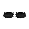 2x Rear LH + RH Bumper Tow Eye Cover Cap Towing Hole For Smart Fortwo 2008-2016