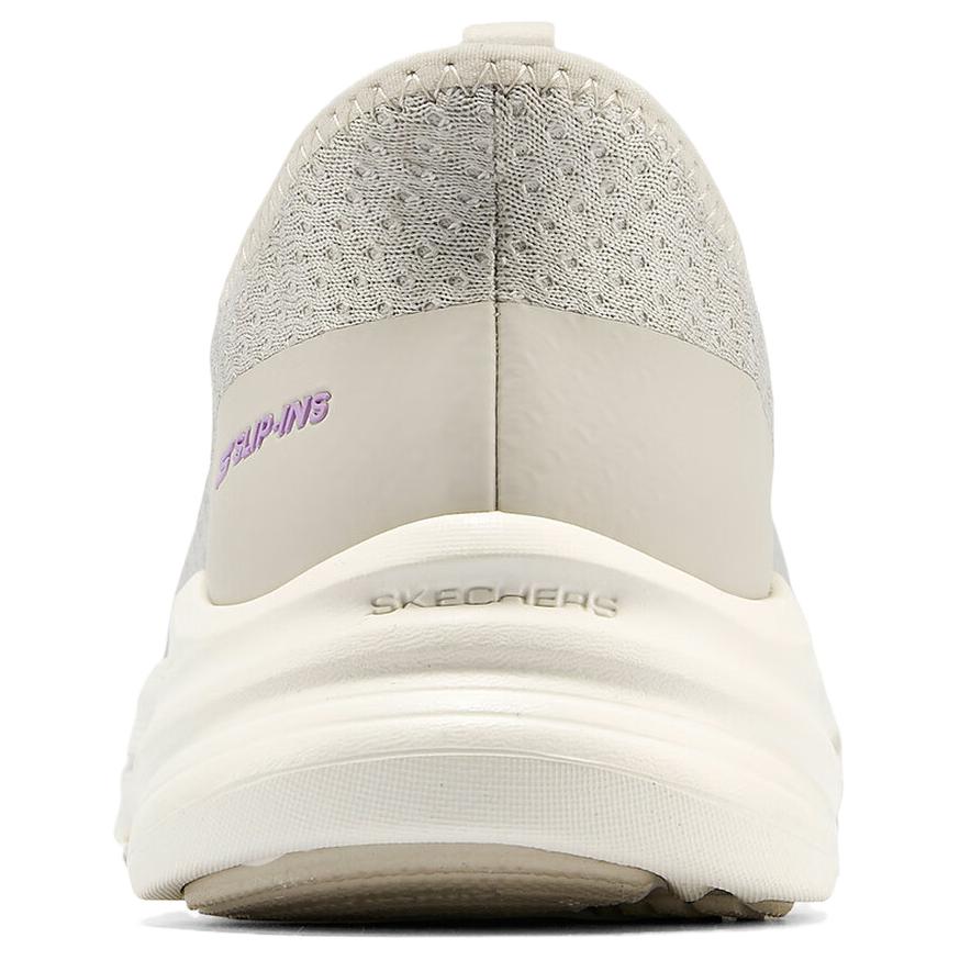 Skechers Go Walk 8 Women Beige Walking Shoes Comfort Lightweight Breathable Support Rebound 125933-NAT
