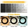 3 Colors LED Magnifying Glass  72LED 8X/10X NEW Illuminated Magnifier USB for Soldering Iron Repair/Table Lamp/Skincare Beauty