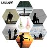 LNJLQW Tairaba Tie Super Octopus Bait Iron Plate Double Hook