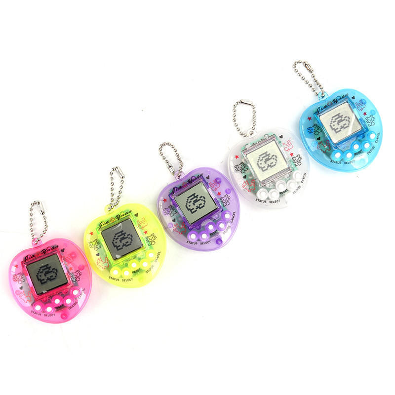 168 kjæledyr i 1 virtuelt cybernostalgisk kjæledyrleketøy Tiny Game Tilfeldig salg