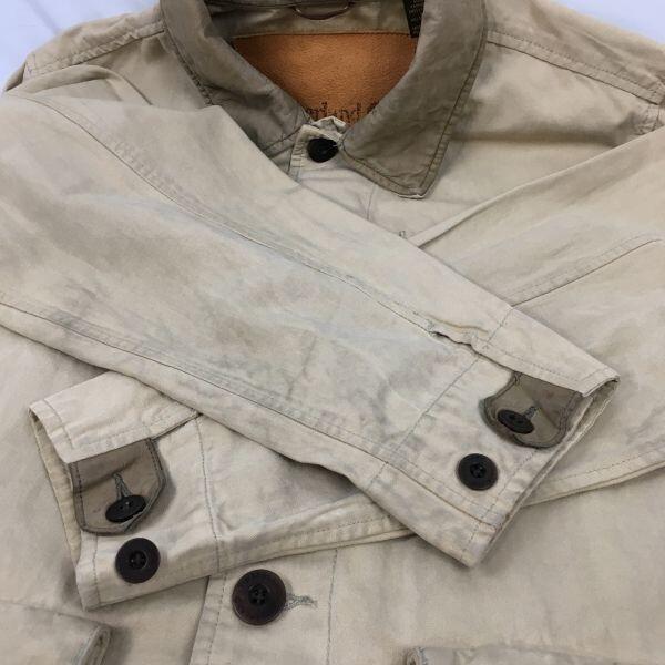 90s-00s Vintage Timberland coverall mountain coat men M brown jacket(USED)