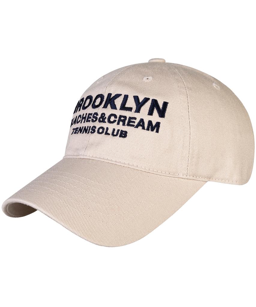 Bichiseuaenkeulim Brooklyn Tennis Club Ball Cap-Light Beige