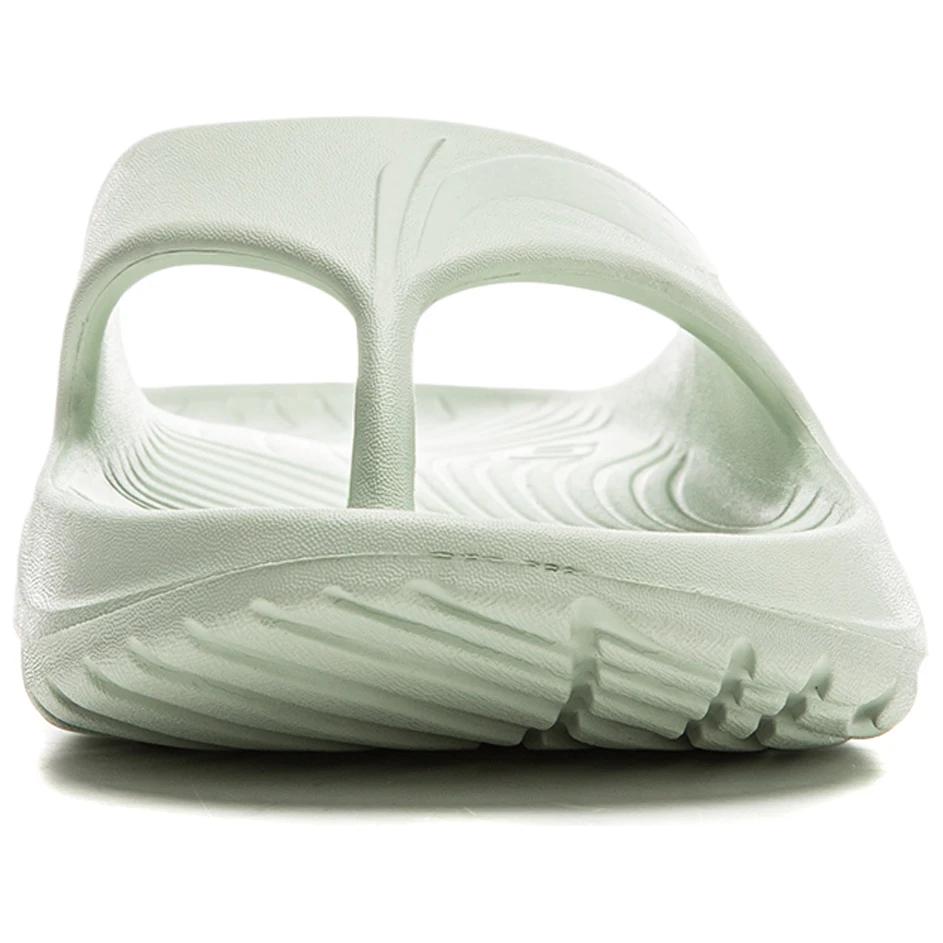 Li-Ning Trendy Comfortable EVA Anti-Wear Non-Slip Flip Flops Unisex Footwear Ice-Green AGAU017-6