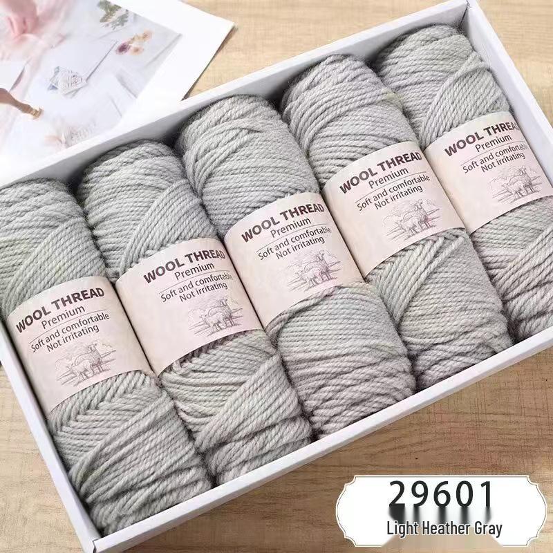 Soft Alpaca Wool Chunky Yarn for Hand Knitting Sweaters, Scarves, and Hats