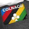 Cycling Logo Rectangle Carpet Colorful Striped Carbon Fiber Bike Fan Home Decor Mat Non Slip Floor Rug Entryway Doormat