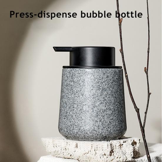 250ML Skumdispenser Påfyllbar Skum Håndsåpe Sjampo Dusjsåpe Ansiktsrens Beholder Baderom Tom Trykkpumpe Flaske