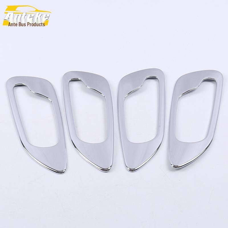 CS35 Interior Door Bowl Protective Film & Decorative Frame with Electroplated Handle - Fits 13 Models, Anti-Scratch Sticker