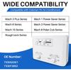 OEM 7330G3351 RV Thermostat Compatible With Coleman Mach Series, 6-Wire Single Stage Heating/Cooling Control Unit For RV AC Systems,12V DC, Bar