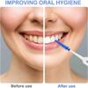 Interdental Brushes 220 Pcs Dental Brushes Dental Floss Stick for Interdental Cleaning Interdental Brushes Blue Portable Oral Tooth Clean Interdental 