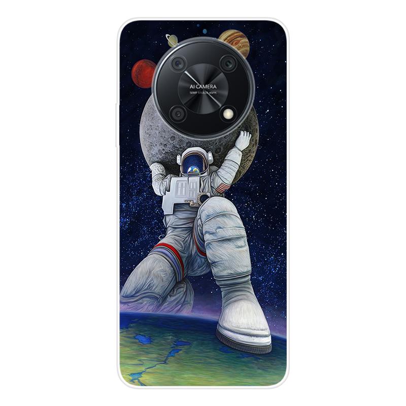 For Huawei nova Y90 Y 90 novaY90 Case Soft Silicone Back Cover Cartoon Phone Case Diversification