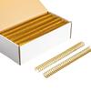 100Pcs Professional Binding Rings Heavy Duty Metal Binding Coils for Office School Supply 23 Holes 24 Holes OR 34 Holes