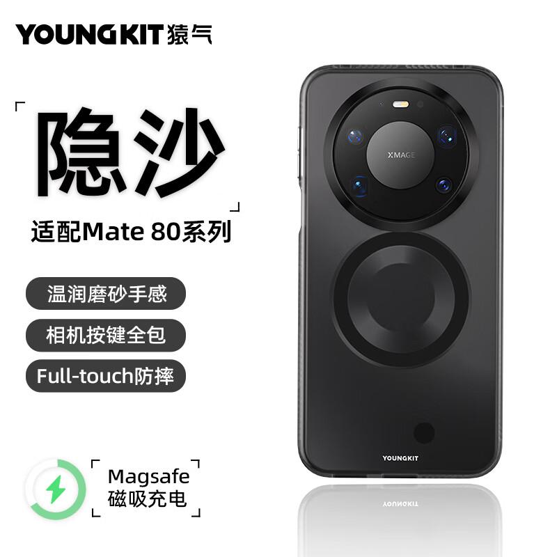 Yuanqi Magnetic Frosted Anti-Drop Phone Case Huawei Mate 80 Pro Max