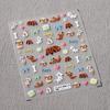 1pcs 5D Fashion Cartoon Mini Bow Nail Art Stickers Red Black White Ribbon Nail Decorations Decals DIY Nail Accessories