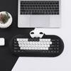 YUNZII C68 Wireless Mechanical Cute Panda Gaming Keyboard with Three RGB for Technical Standards Certification Keyboard, Design, 65% Wireless,