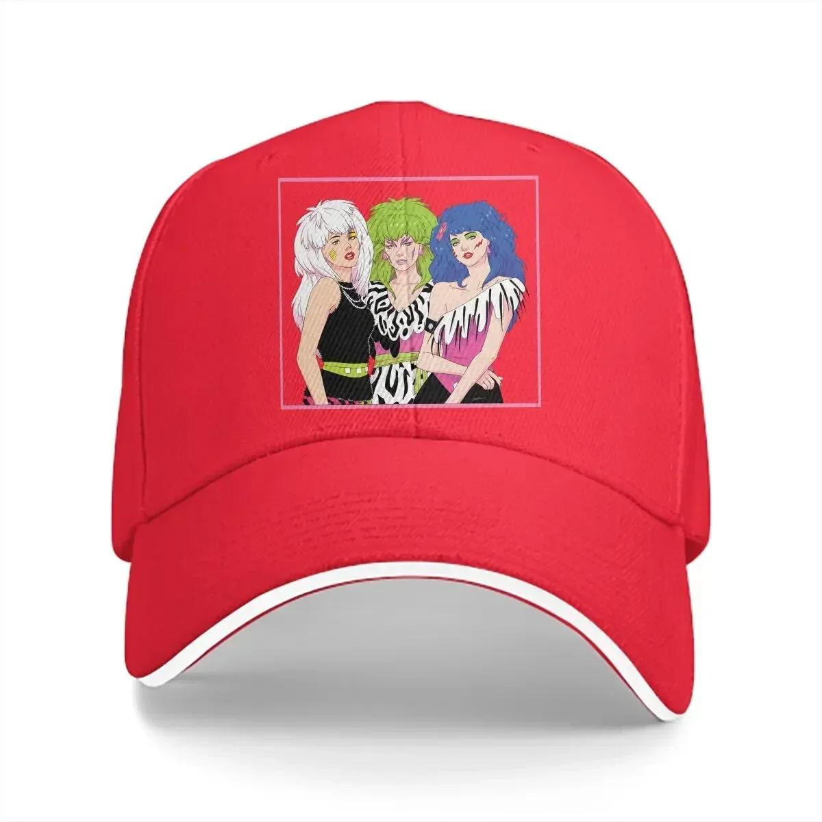 

Washed Unisexs Baseball Cap Small Gifts Sports Snapback Caps Dad Hat Jem And The Holograms Hats 56-58cm