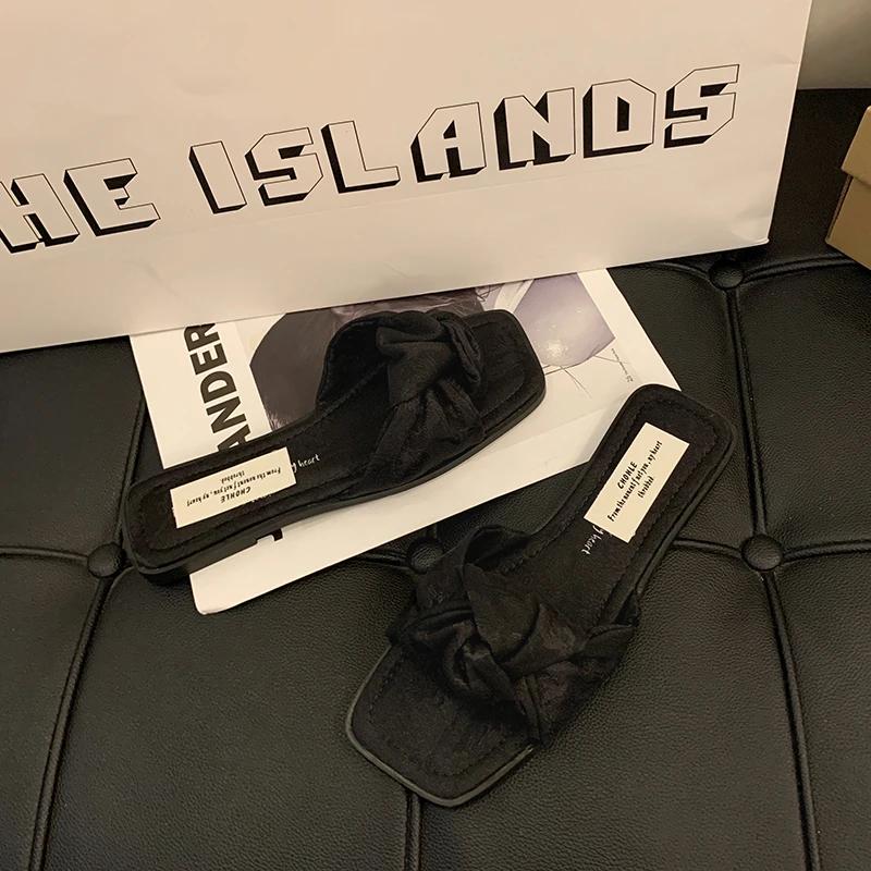 Fashion 2025Gladiator Summer Open Toe  Shoes Casual Beach Vacation Ladies Flats Slides Flip Flop