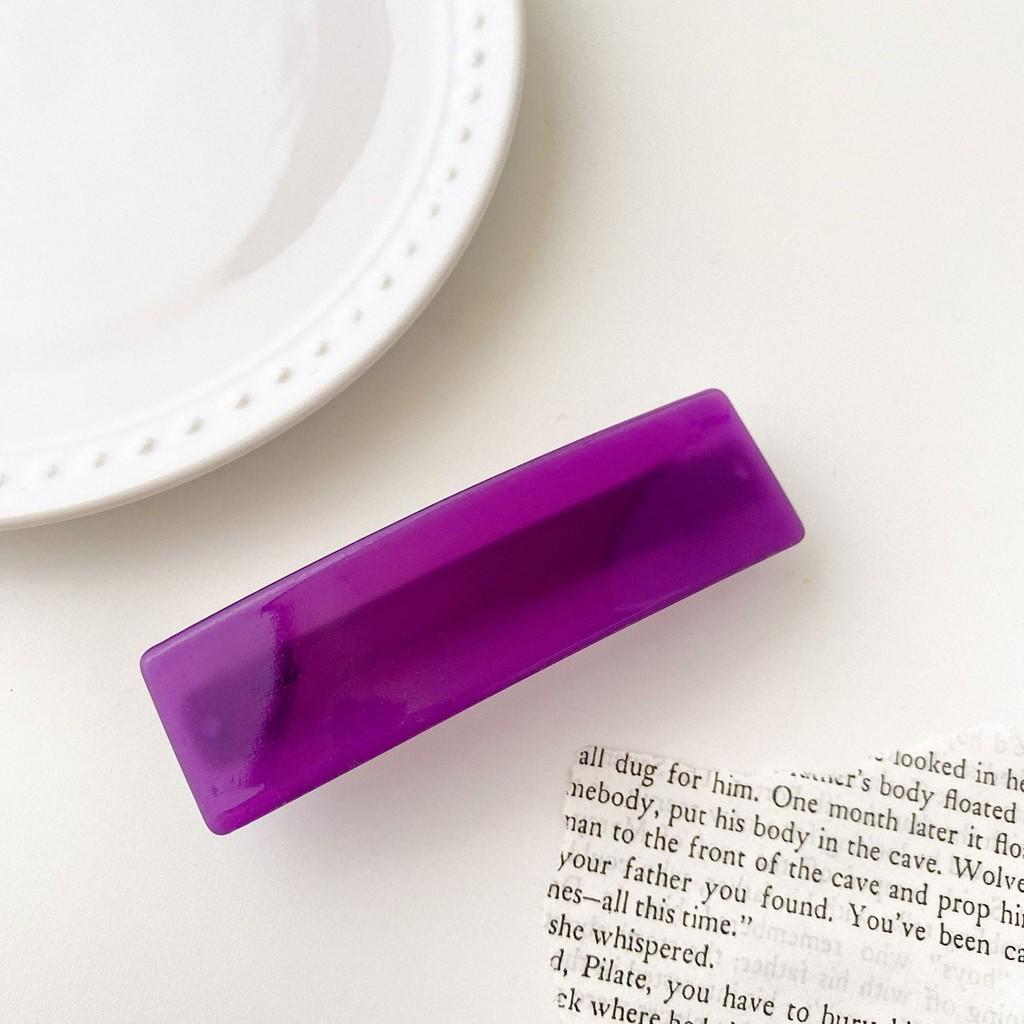 Chic 8.5cm Korean Style Hair Clip Contemporary Acetate Geometric Spring Hairpin