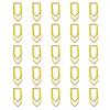 Metal Crayon Paper Clips in Assorted Colors Ideal for Bookmarking and Organizing Office Documents Durabiity