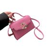 Premium texture small bag women's 2025 new fashion niche shoulder messenger bag foreign style versatile portable Kelly bag