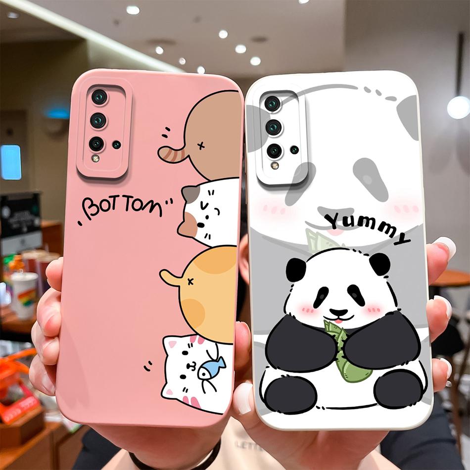 Case For Honor 20 Pro 20S Phone Cover For Huawei Honor20 Pro 20Pro Cute Cartoon Funda Soft Liquid Silicone High Quality Housing