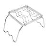 Folding Campfire Grill Multipurpose Outdoor Stainless Steel Campfire Grill for Barbecues Picnics Camping