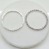New 10pcs/pack 50mm No Pole Silver Rhinestone Buckles Slide buckles/DIY Hair accessory/Wedding Initiation Ribbon Crystal
