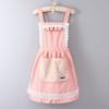 Fashion Princess Short Lace Apron Breathable Waterproof Maid Summer Foreign Style Workwear Beauty Shop Household Cleaning Tools