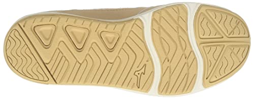 Mizuno YOUDO ME 2 Walking Shoes, Knee-Friendly, Reduces Stress, Comfortable, Beige, Size 24.5 cm, 3E