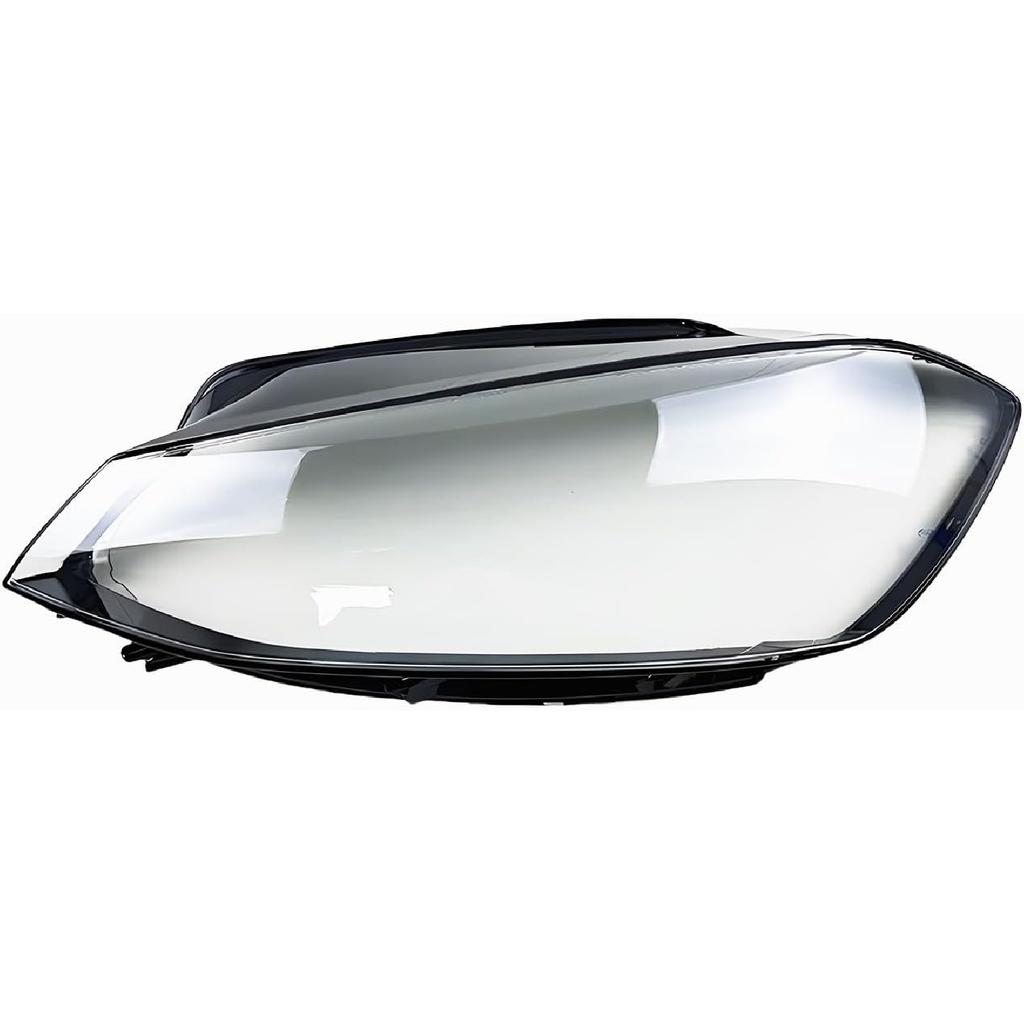 Car Headlight Lens Cover, Compatible with VW Golf 7.5 MK7.5 GTI GTR 2018-2020, Transparent Headlight Shell Lens(A Pair)