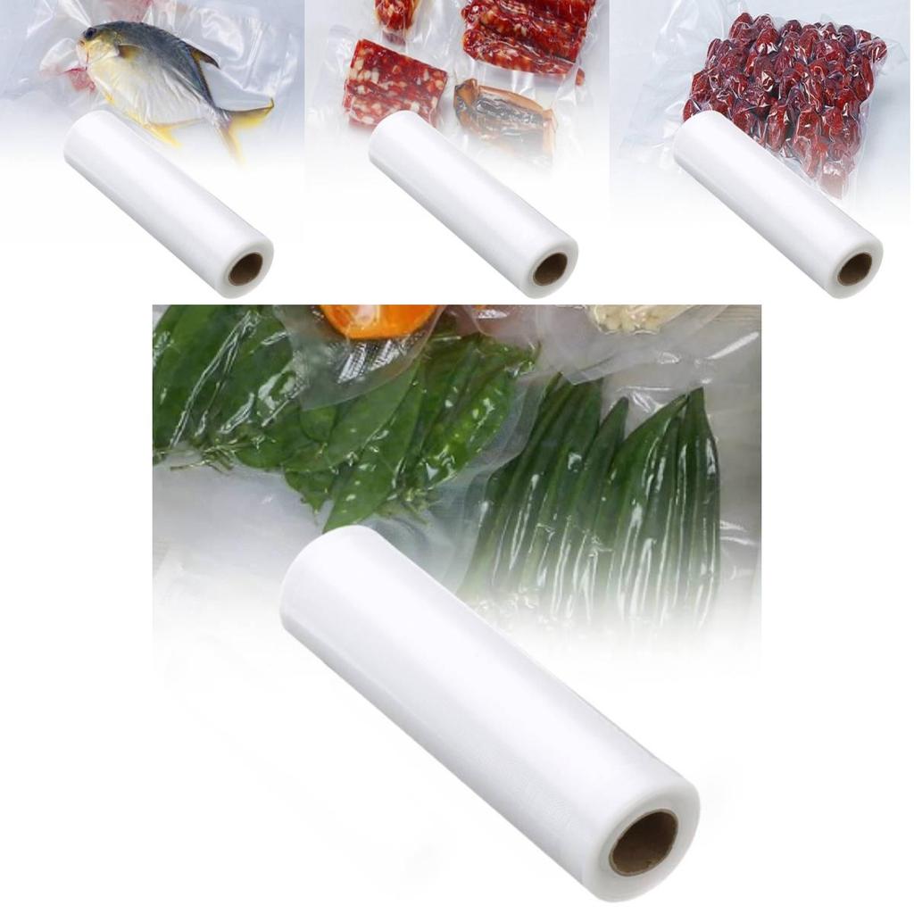 Premium Food Grade Vacuum Sealer Bags Transparent 5 Meters Long For Home Storage