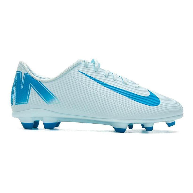 New Nike Anti Slip Wear Resistant Low Top Kids' Soccer Shoes Blue Teenagers FQ8286-400