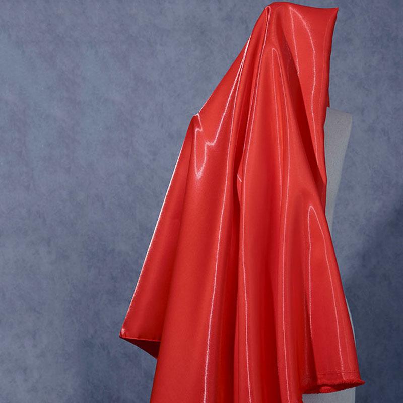 Liquid Satin Fabric Luxury Glossy Metallic Reflective Galaxy Shiny Satin Fabric for Fashion Dress Suit Design Material 50x150cm
